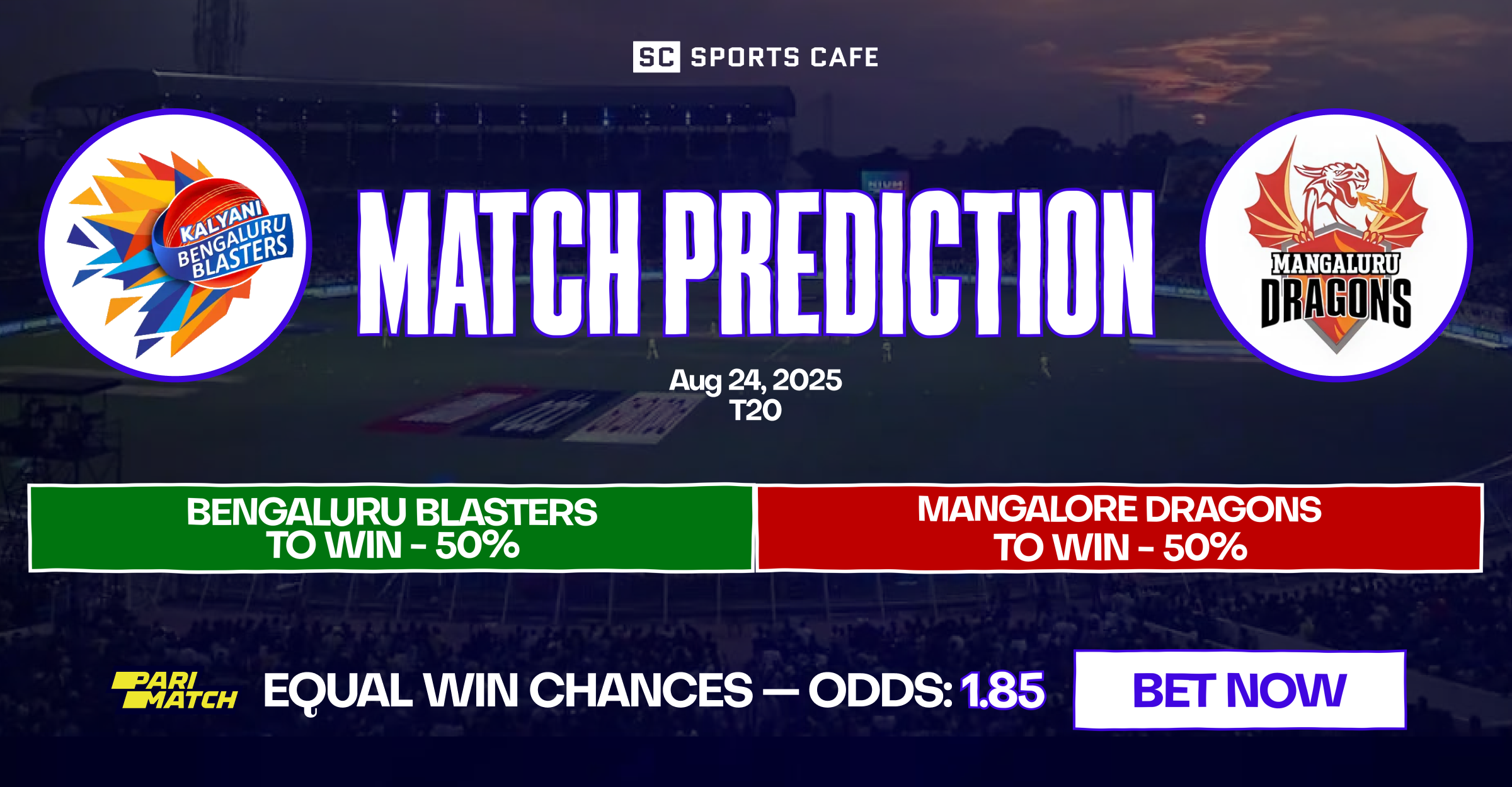 Bengaluru Blasters vs Mangalore Dragons